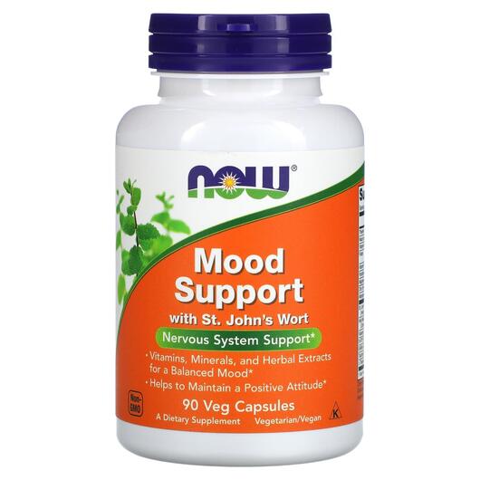 Основне фото товара NOW, Mood Support, Підтримка Настрою, 90 капсул