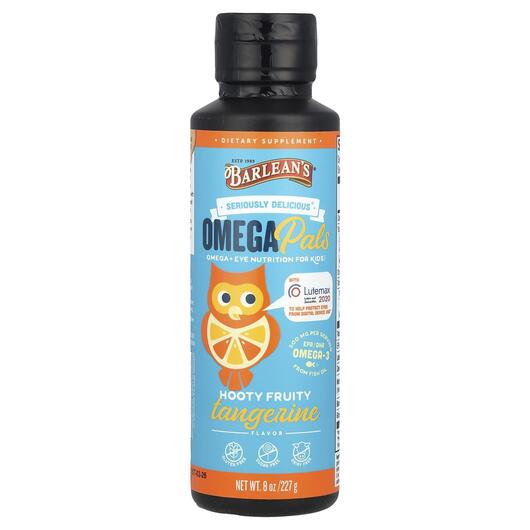 Основне фото товара Seriously Delicious Omega Pals Hooty Fruity Tangerine, Омега 3, 2
