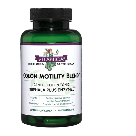 Основне фото товара Vitanica, Colon Motility Blend, Підтримка кишківника, 90 капсул