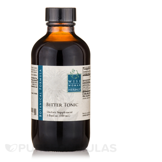 Основне фото товара Wise Woman Herbals, Bitter Tonic, Ферменти, 120 мл