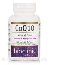 Убіхінол CoQ10 200 mg Bioclinic Naturals 60 капсул