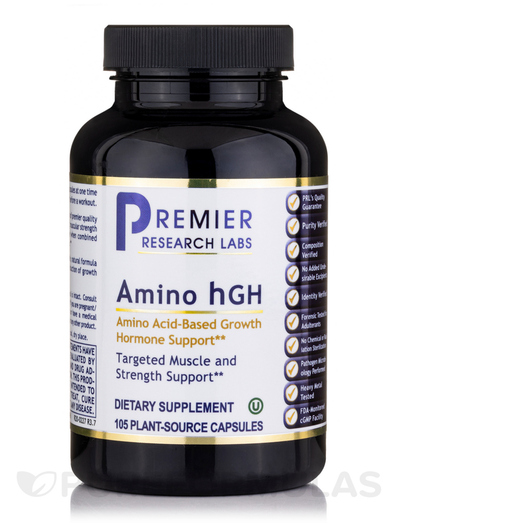 Основне фото товара Amino hGH, Гормон росту Гіпофіз, 105 капсул