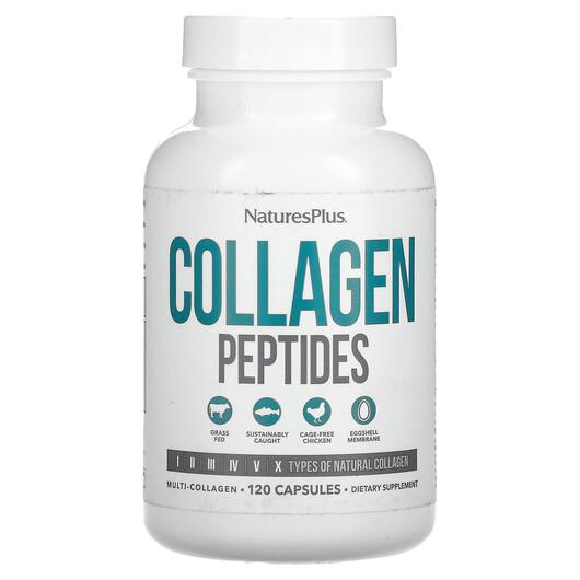 Основне фото товара Collagen Peptides Capsules, Колагенові пептиди, 120 капсул