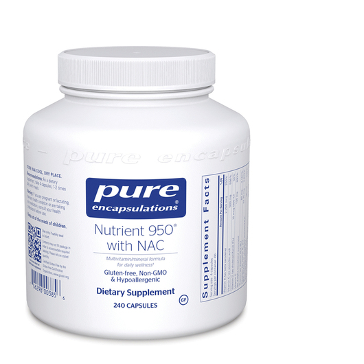 Основне фото товара Nutrient 950 with NAC, N-ацетилцистеїн, 240 капсул