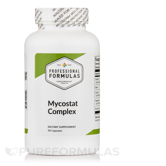 Основне фото товара Professional Formulas, Mycostat Complex, Гриби, 90 капсул