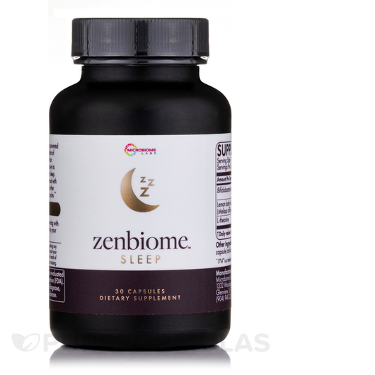 Основне фото товара Microbiome Labs, ZenBiome Sleep, Підтримка сну, 30 капсул