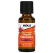 Фото товару NOW, Liquid Vitamin D-3, Рідкий D3 1000 МЕ, 30 мл