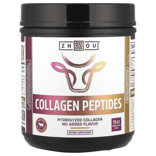 Основне фото товара Collagen Peptides Hydrolyzed Protein Unflavored, Колагенові пепти