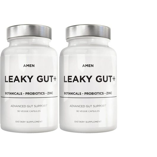 Основне фото товара CodeAge, Amen Leaky Gut +, Підтримка кишківника, 180 капсул
