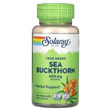 True Herbs Sea Buckthorn 600 mg Облепиха Solaray