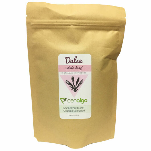Основне фото товара Cenalga, Dulse Whole Leaf, Водорості Дульсе, 42.5 г