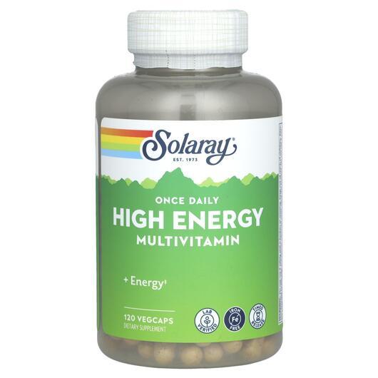 Основне фото товара Once Daily High Energy Multi-Vita-Min Iron, Мультивітаміни, 120 к