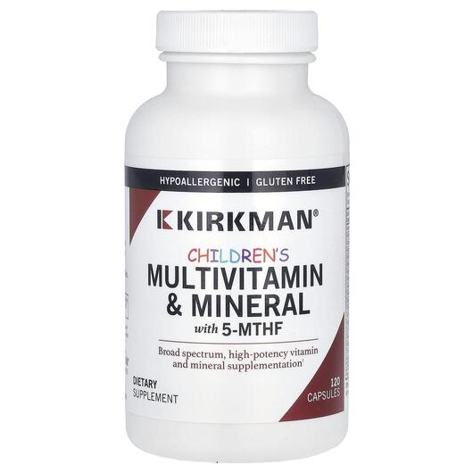Основне фото товара Children's Multi Vitamin/Minerals, Вітаміни для дітей, 120 к