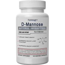 Д-манноза D-Mannose 500 mg Superior Labs 120 капсул