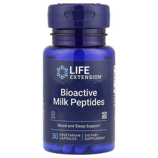 Основне фото товара Bioactive Milk Peptides, Біоактивні молочні пептиди, 30 капсул