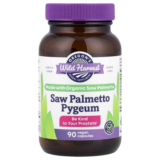 Основне фото товара Saw Palmetto + Pygeum, Со Пальметто, 90 капсул