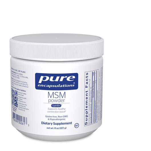 Основне фото товара Pure Encapsulations, MSM Powder, Метилсульфонілметан МСМ, 227 г