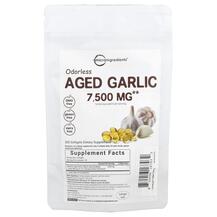 Екстракт Часнику Odorless Aged Garlic 7500 mg Micro