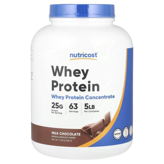 Основне фото товара Whey Protein Concentrate Milk Chocolate, Протеїн Ізолят, 2268 г