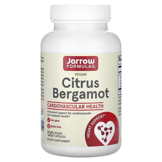 Основне фото товара Citrus Bergamot 500 mg, Бергамот 500 мг, 120 капсул