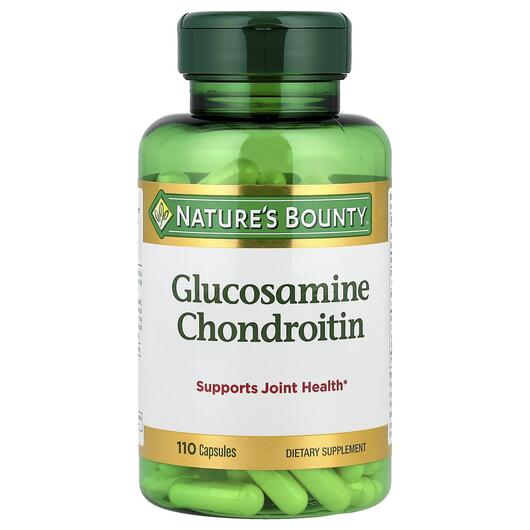 Основне фото товара Glucosamine Chondroitin, Глюкозамін Хондроітин, 110 капсул