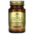 Dry Vitamin A 1500 mcg, Сухий Вітамін А 5000 МО, 100 таблеток