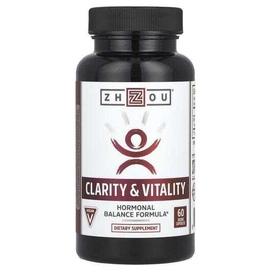 Основне фото товара Zhou Nutrition, Clarity & Vitality, Лінолева кислота, 60 капс