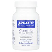 Вітамін D3 Холекальциферол Vitamin D3 125 mcg
