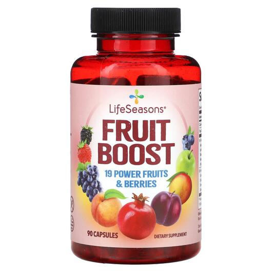 Основне фото товара LifeSeasons, Fruit Boost, Суперфуд, 90 капсул