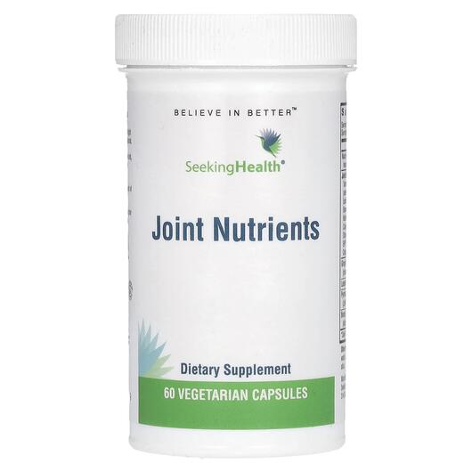 Основне фото товара Seeking Health, Joint Nutrients, Підтримка суглобів, 60 капсул