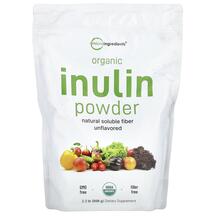 Organic Inulin Powder Unflavored Инулин Micro 998 г