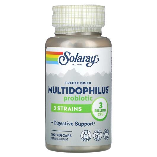Основне фото товара Freeze Dried Multidophilus Probiotic 3 Billion, Пробіотики, 100 к