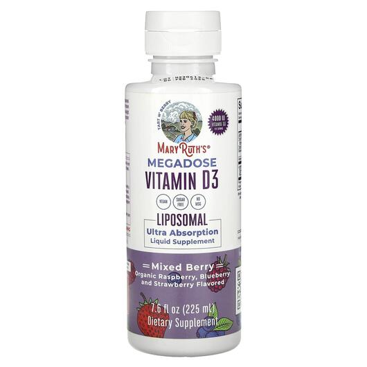 Основне фото товара Megadose Vitamin D3 Liposomal Mixed, Вітамін D3 Холекальциферол, 