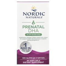 Prenatal DHA Пренатальная ДГК 500 мг Nordic Naturals