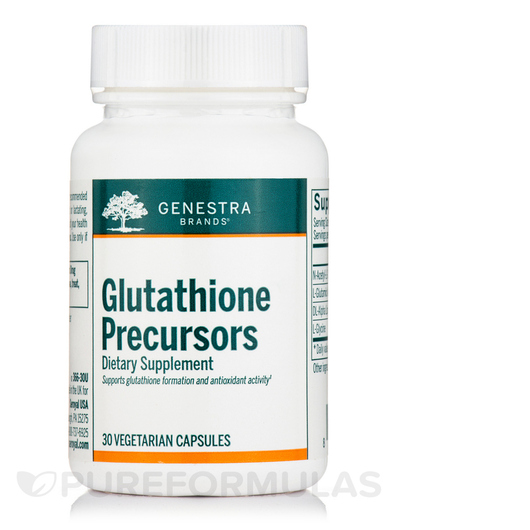 Основне фото товара Genestra, Glutathione Precursors, L-Глутатіон, 30 капсул