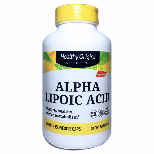 Основне фото товара Alpha Lipoic Acid 600 mg, Альфа-ліпоєва, 150 капсул