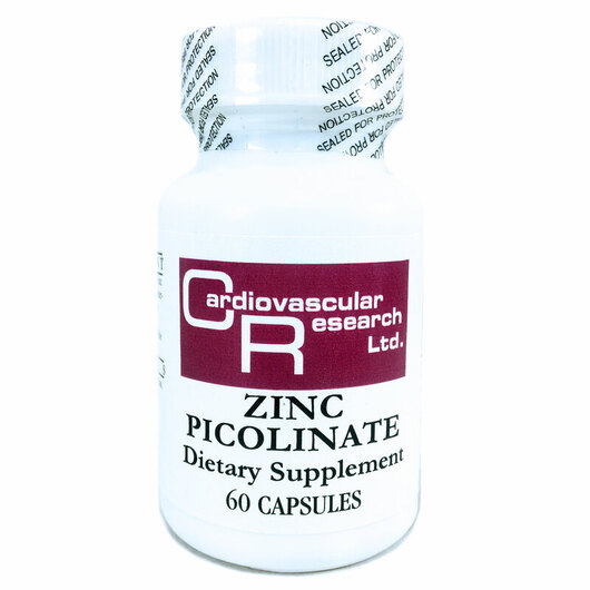 Основне фото товара Zinc Picolinate 25 mg 60, Пиколинат цинку 25 мг, 60 капсул