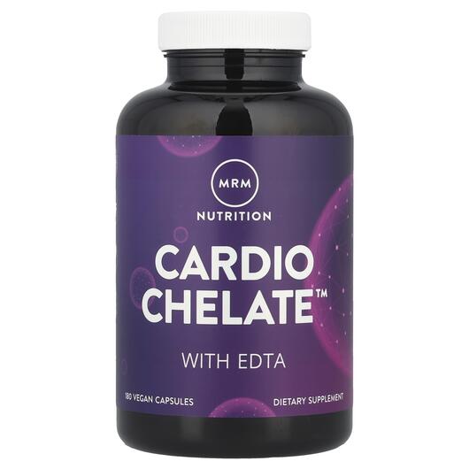 Основне фото товара MRM, Cardio Chelate with EDTA, Кардіо Хелат, 180 капсул