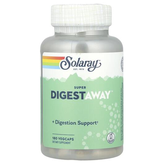 Основне фото товара Super Digestaway Digestive Enzyme Blend, Ферменти, 180 капсул