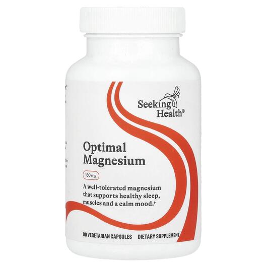Основне фото товара Optimal Magnesium 150 mg, Магній 150 мг, 100 капсул