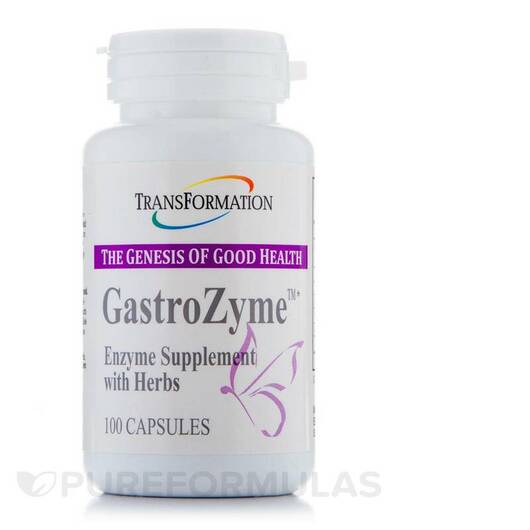 Основне фото товара Transformation Enzymes, GastroZyme, Ферменти, 100 капсул