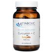 Фото товару Metabolic Maintenance, Curcumin + C 400 mg, Куркумін, 60 капсул
