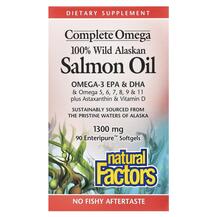 Олія з дикого лосося Salmon Oil Natural Factors