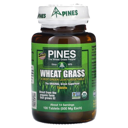 Основне фото товара Wheat Grass, Паростки пшениці Вітграсс, 100 таблеток