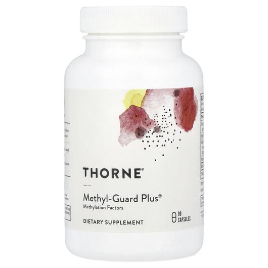Основне фото товара Thorne, Methyl-Guard Plus, Метил, 90 капсул