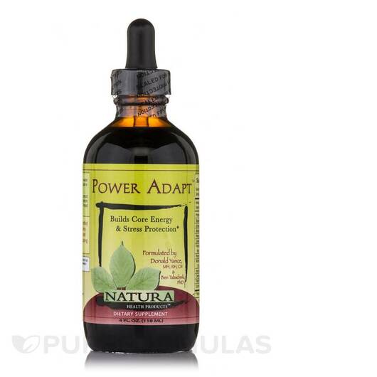 Основне фото товара Natura Health Products, Power Adapt, Адаптоген, 118 мл