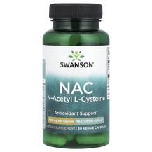 N-ацетилцистеїн NAC N-Acetyl L-Cysteine Swanson