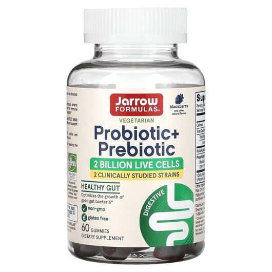 Основне фото товара Probiotic + Prebiotic 2 Billion, Пробіотики, 60 таблеток