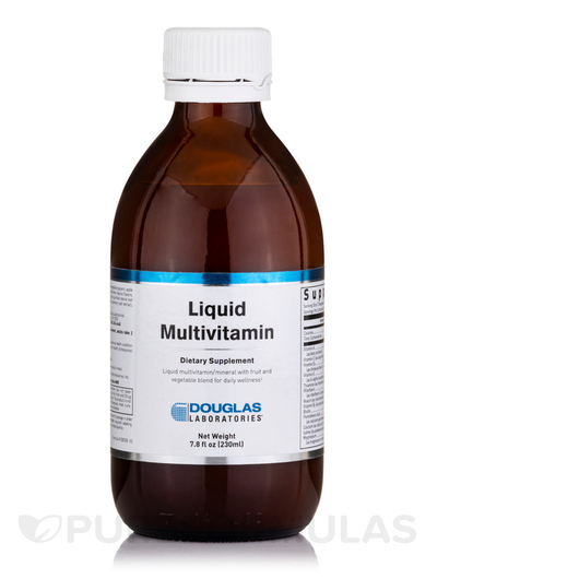 Основне фото товара Douglas Laboratories, Liquid Multivitamin, Мультивітаміни, 230 мл