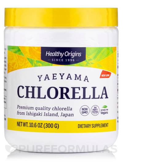 Основне фото товара Healthy Origins, Chlorella Powder Yaeyama, Хлорела, 300 г